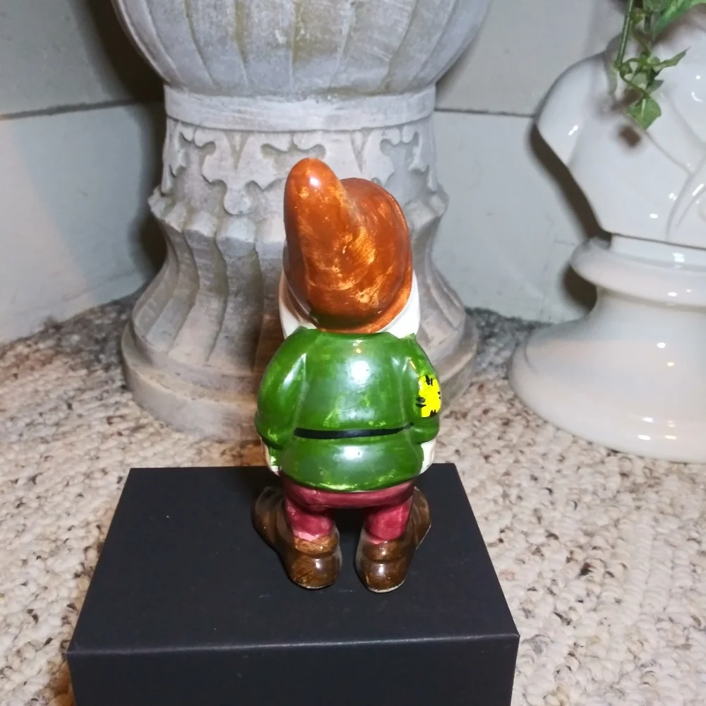 Disney Rare Vintage Mid-Century Snow White & The Seven Dwarfs Bashful Figurine
